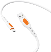 Кабель  XO NB280 Jian Yan Series 3A AM / Type-C 1m White (NB280_C_White)