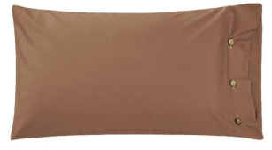 Наволочка  Ardesto Mix&amp;Match, 50х70см, 100% бавовна, сатин, шоколад ART5070PCH