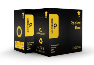 Звита пара  Cablexpert UPC-5004E-SO-LSZH, CAT5e, одножильна, мідь, неекранована, 305 м