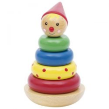 Іграшка розвиваюча Пірамідка goki Чоловічок  (58896)