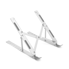 Підставка до ноутбука SG-002 складана / трансформер, до 17', алюміній, колір срібло, чохол, 240*190*150 мм, 0,288 кг 
