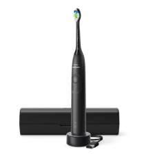 Щітка зубна електрична  Philips, Sonicare 5300 Series, 62т. колив/хв, насадок-1, футляр, чорний HX7101/0