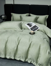 Комплект постільної білизни SOHO  Євро Boutique 200*230 Flowers Olive