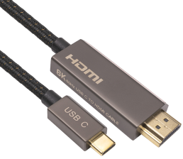 Kабель  CableTime USB Type-C - HDMI, 8K, 2м