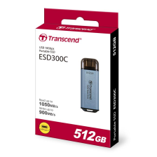 Зовнішній SSD-накопичувач  Transcend ESD300 512GB Sky Blue (TS512GESD300C)