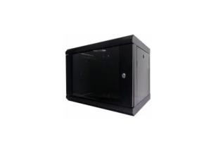 Шафа настінна  Hypernet 9U 19" 600x500 (WMNC-500-9U-FLAT-BLACK)