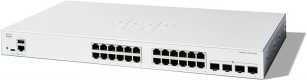 Комутатор  Cisco Catalyst 1300 24xGE, PoE, 4x10G SFP+ C1300-24P-4X