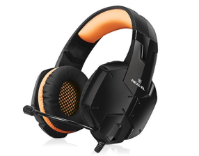 Навушники Гарнитура REAL-EL GDX-7700 Black/Orange