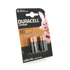 Батарейка  DURACELL DL 123, 2 шт у блістері, ціна за блістер