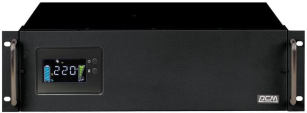 Джерело безперебійного живлення Powercom KIN-2200AP RM LCD 3U 2200VA