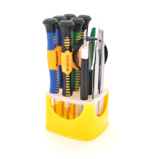  Набір інструментів BAKKU BK-621 (6 викруток, лупа, 2 пінцета, 2 лопатки, ніж), Bllister-Box