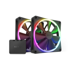 Кулер  NZXT F140 RGB Black 2 pcs. with Controller (RF-R14DF-B1)