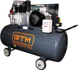 Компресор  GTM 380V, 760/600л/хв 4кВт 10бар, ресівер 200л (KCH2090-200L)