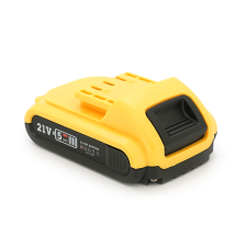 Акумулятор HILDA, Li-Ion 21V, 5*18650, роз'єм зарядки 5,5*2,5 мм, 118*75*50mm, (тип Dewalt) 