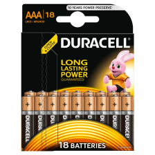 Батарейка  Duracell AAA MN2400 LR03 * 18 (5000394107557 / 81546741)
