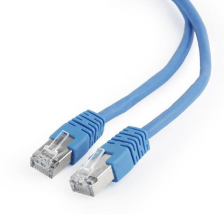 Патч-корд Cablexpert 0.5м FTP, Cat 6, синiй (PP6-0.5M/B)