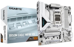 Материнська плата  Gigabyte B850M EAGLE WIFI6E ICE