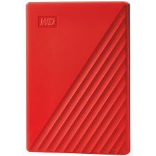 Жорсткий диск зовнішній HDD External WD My Passport (2TB, USB 3.2) Red