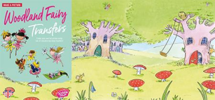 Перевідні наклейки Scribble Down Лісові феї SD/02 SD/02