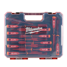 Викрутки Milwaukee VDE SL/PH/PZ/T + тестер напруги – 12 од. (1 шт) (4932479095)