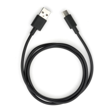 Кабель USB Vinga (VCPDCTC1BK) USB 2.0 AM to Type-C PVC 1m black 