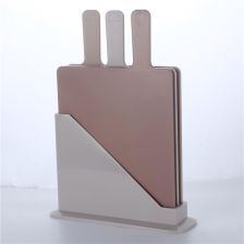 Набір дошок кухонних на підставці  Ardesto Fresh, 3шт, 24.1х33х7.9см, пластик AR1403BB