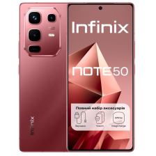 Смартфон  Infinix Note 50 X6858 8/256GB Burgundy Red; 6.78"