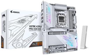 Материнська плата  Gigabyte X870E AORUS PRO X3D ICE