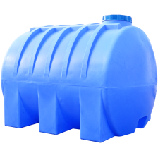 Ємність 5000 л горизонтальна ПБ блакитна