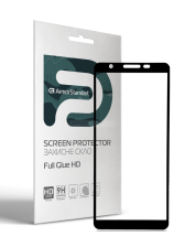 Скло захисне  Armorstandart Full Glue HD Samsung A01 Core (A013F) Black (ARM58299) 