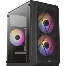 Корпус  AeroCool CS-107-A-BK-v2 (ACCX-PC14002.11) Black 600W