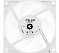 Кулер  Ekwb EK-Vardar EVO 120ER D-RGB (500-2200 RPM) - White (3831109825372)