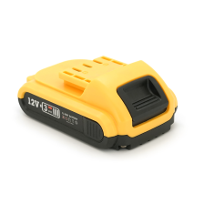 Акумулятор HILDA, Li-Ion 12V, 3*18650, роз'єм зарядки 5,5*2,5 мм, 118*75*50mm, (тип Dewalt) 