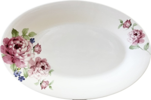Блюдо  Limited Edition ROSE /25.5х16.5 см/овал. (YF6024-5)
