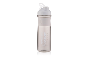 Пляшка для води  Ardesto Smart bottle 1000 мл, сіра, тритан AR2204TG