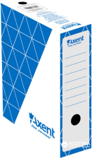Архівний бокс  Axent А4 100мм, синій (1732-02-A)