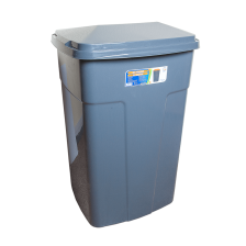 Бак для сміття  90л темно-сірий