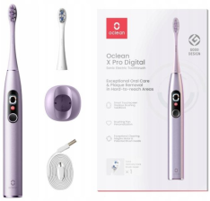 Електрична зубна щітка Oclean X Pro Digital Electric Toothbrush Purple (6970810553475)