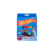 Фломастери  Kite Hot Wheels 12 кольорів (HW24-447)