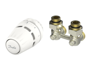 Комплект термостатичний   Danfoss Regus RA + RLV-KB, 1/2", кутовий 015G5309