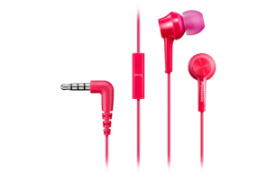 Навушники PANASONIC RP-TCM115GC Pink (RP-TCM115GC-P)