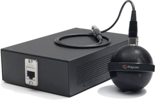 Стельовий мікрофонний масив Poly  IP Ceiling Microphone Array, RJ45, чорний 875S1AA