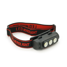 Налобний ліхтарик CY-2119A, 3 Cob, White+Red, 3+3 режими, корпус: пластик, водостійкий, ip44, живлення АКБ 18650, Type