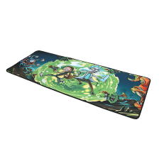 Килимок  300*800 тканинний Мульт з боковою прошивкою, товщина 3 мм, колір Black/Red, Пакет