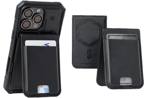 Чохол  UAG для карт магнітний з підставкою, Metropolis Wallet PU, Black 964445114040