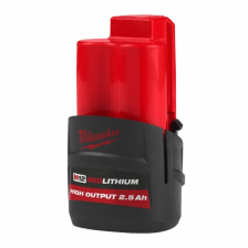 Акумулятор  Milwaukee Redlithium M12 12В, 2.5А·год, 0.2кг 4932480164