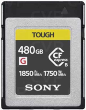Карта пам'яті  Sony 480GB CFexpress Type B Tough (CEBG480T.CE7)