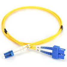 Патч-корд оптичний DIGITUS LC/UPC-SC/UPC,9/125,OS2,duplex,1m (DK-2932-01)