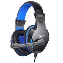  Навушники HAVIT HV-H763d GAMING black/blue, with mic HV-H763d