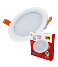 Світильник стельовий вбудований світлодіодний круглий  ELECTRUM 9Вт 4000К  LEO M  B-LD-1956